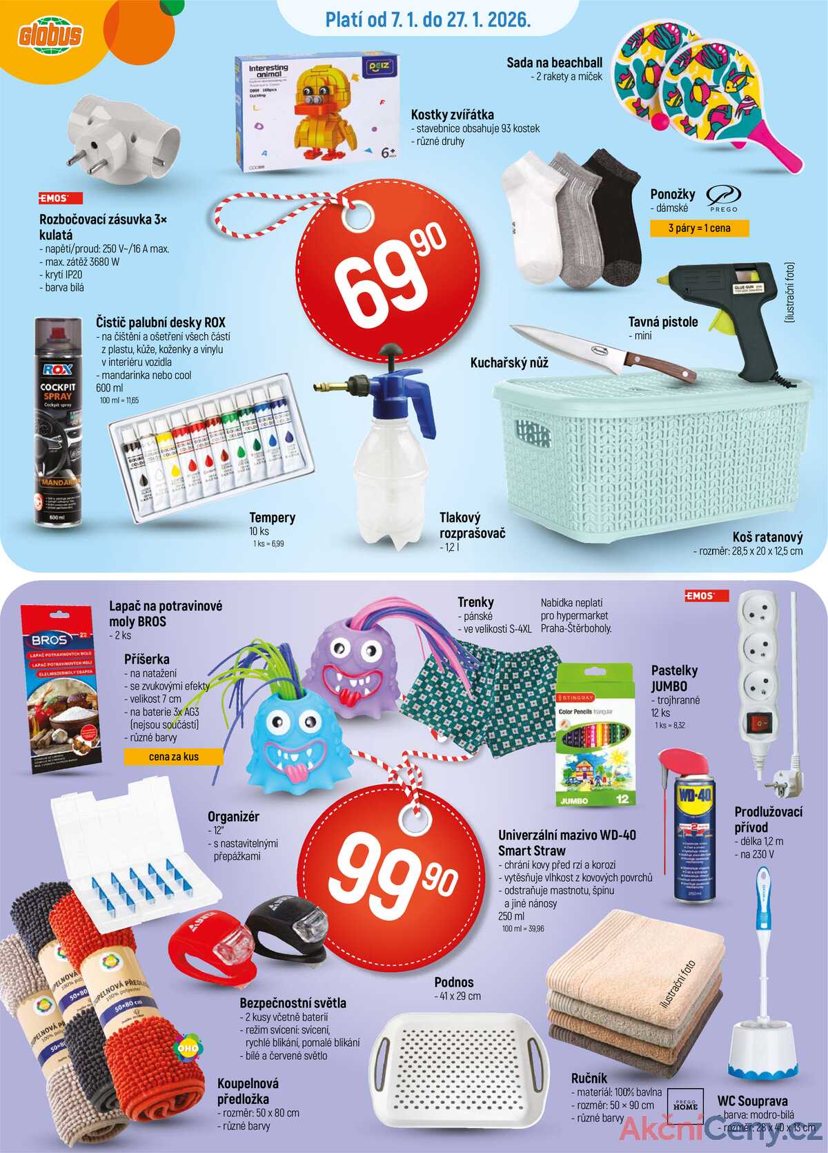Akční leták Globus 7.1. - 13.1.2026 - Globus Praha - Štěrboholy strana 13