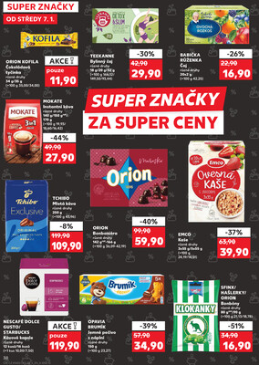 Kaufland 7.1. - 13.1. - Kaufland - Praha 6 (Podbaba)