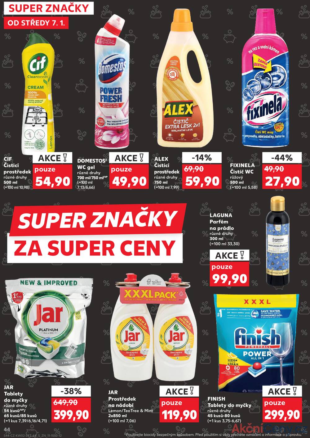 Leták Kaufland - Kaufland 7.1. - 13.1. - Kaufland - Praha 3 (Jarov) - strana 44