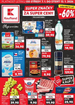 Leták Kaufland 7.1. - 13.1. - Kaufland - Jičín