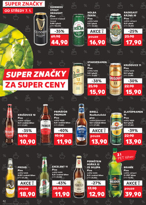 Kaufland 7.1. - 13.1. - Kaufland - Jičín