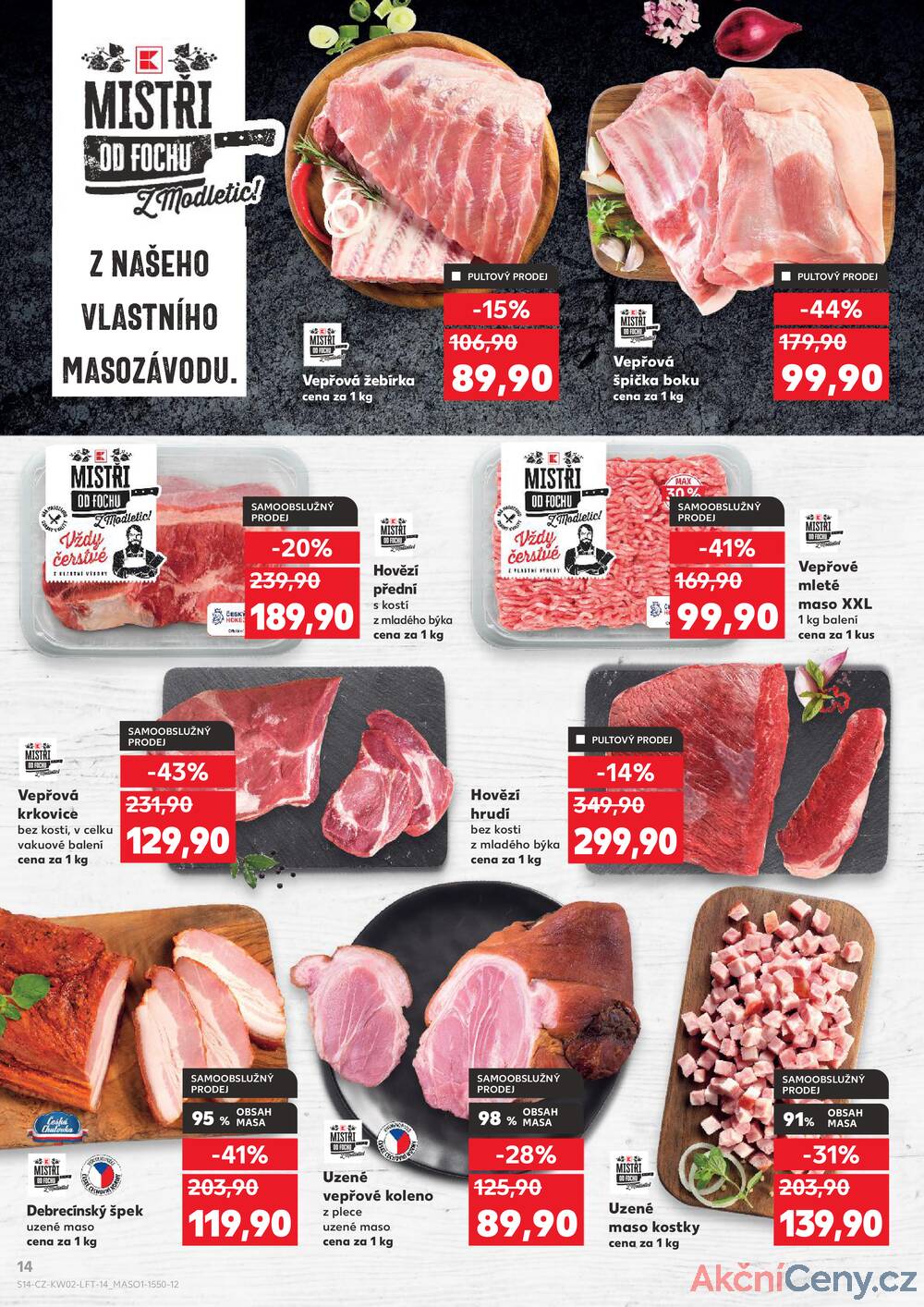 Leták Kaufland - Kaufland 7.1. - 13.1. - Kaufland Přerov (Želatovská) - strana 14