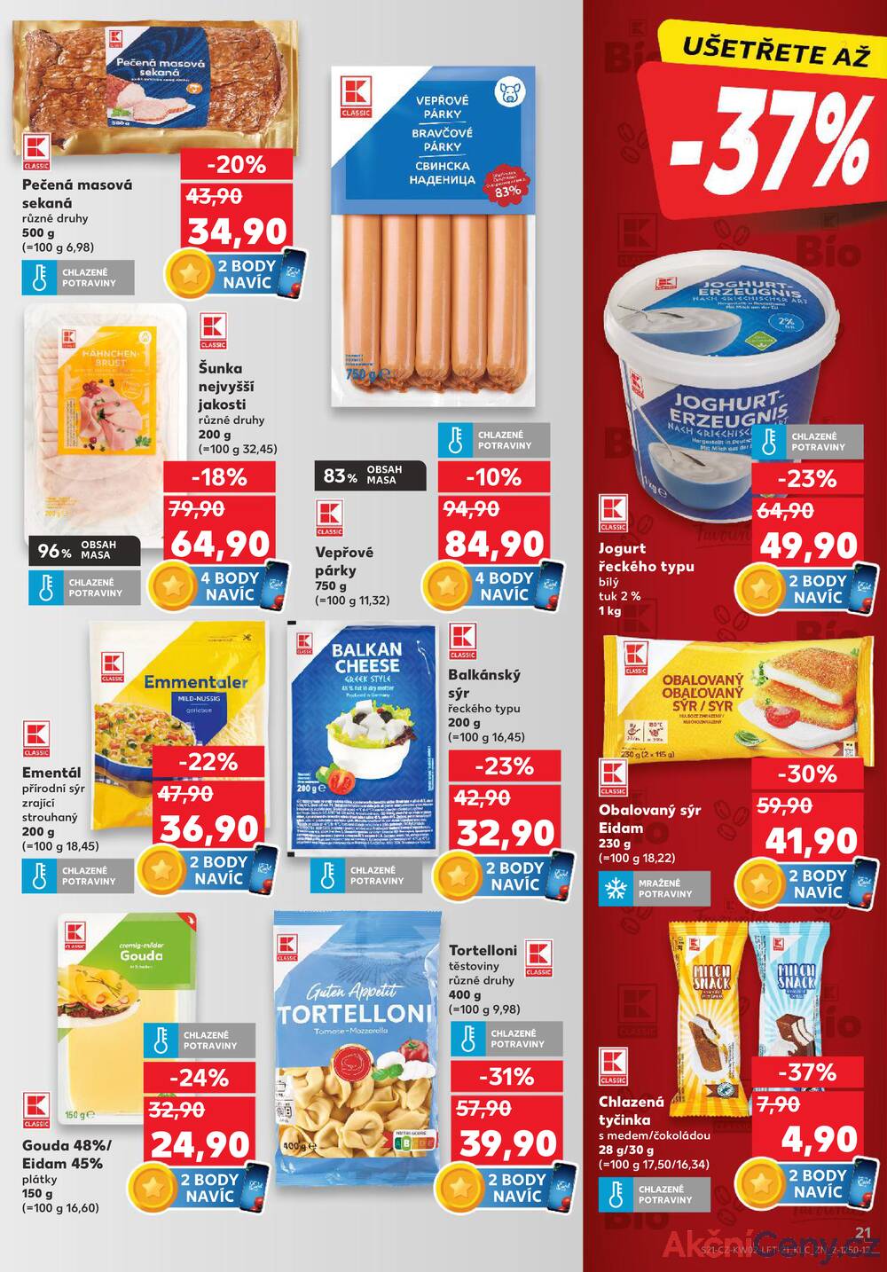 Leták Kaufland - Kaufland 7.1. - 13.1. - Kaufland - Kuřim - strana 21