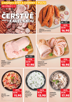 Kaufland 7.1. - 13.1. - Kaufland - Zábřeh na Moravě