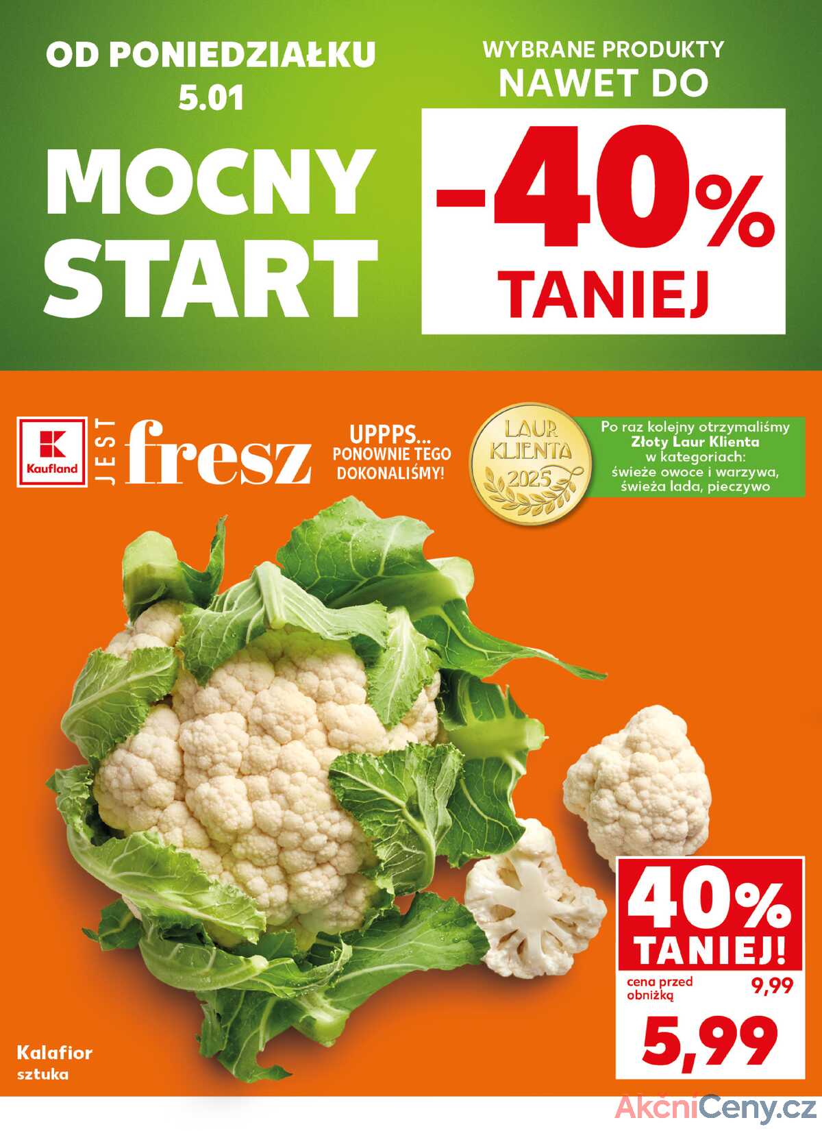 Leták Kaufland Polsko 5.1.-7.1.2026 - Silný start strana 2