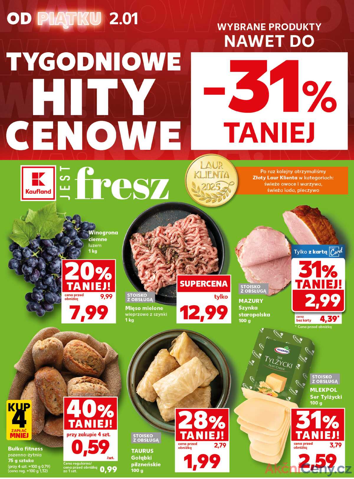 Leták Kaufland Polsko 5.1.-7.1.2026 - Silný start strana 6