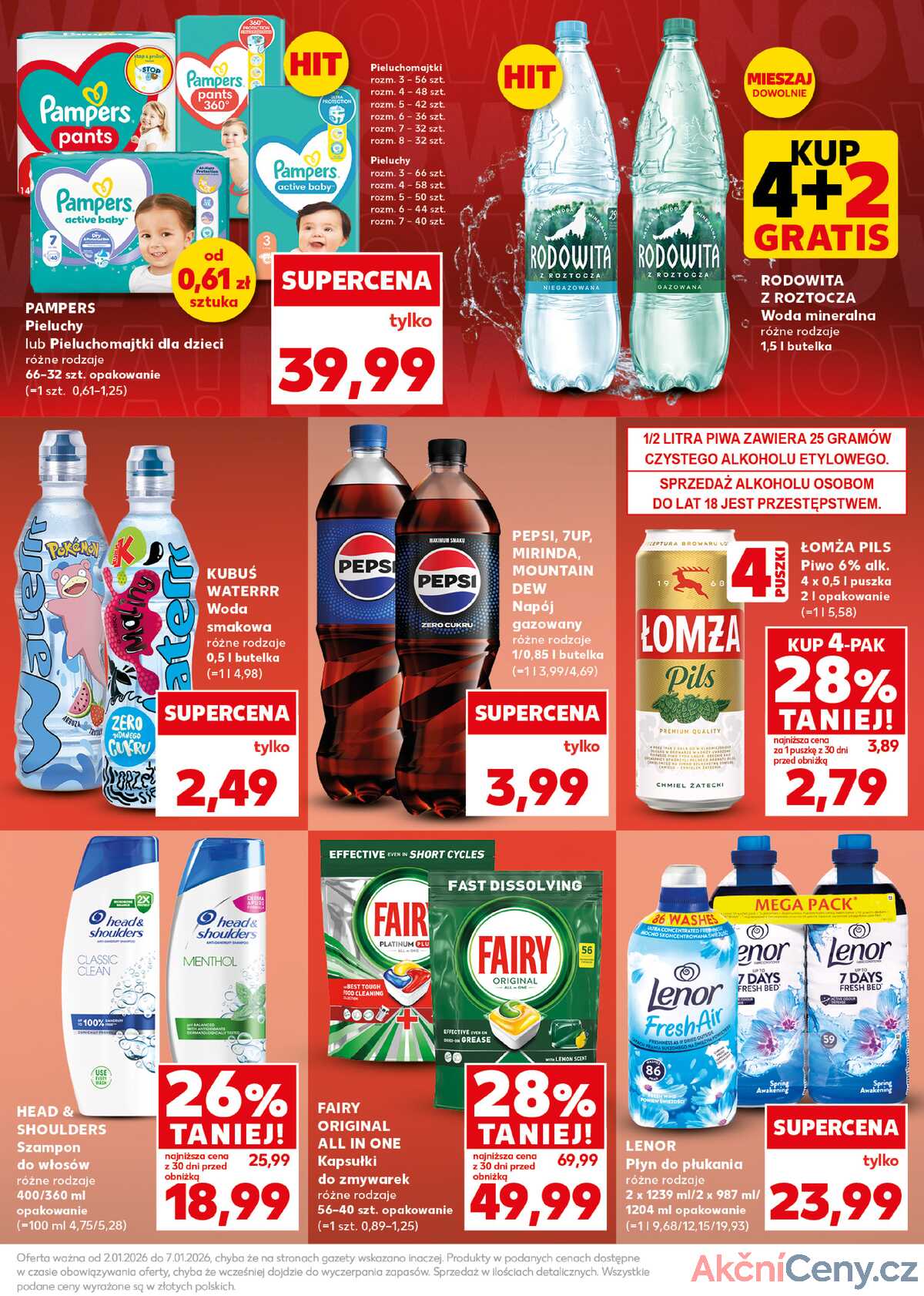Leták Kaufland Polsko 5.1.-7.1.2026 - Silný start strana 9
