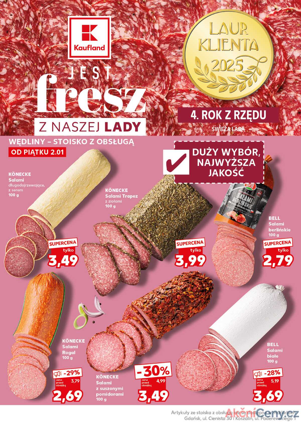 Leták Kaufland Polsko 5.1.-7.1.2026 - Silný start strana 16