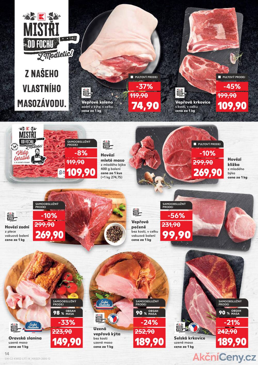 Leták Kaufland - Kaufland 7.1. - 13.1. - Kaufland - Český Těšín - strana 14