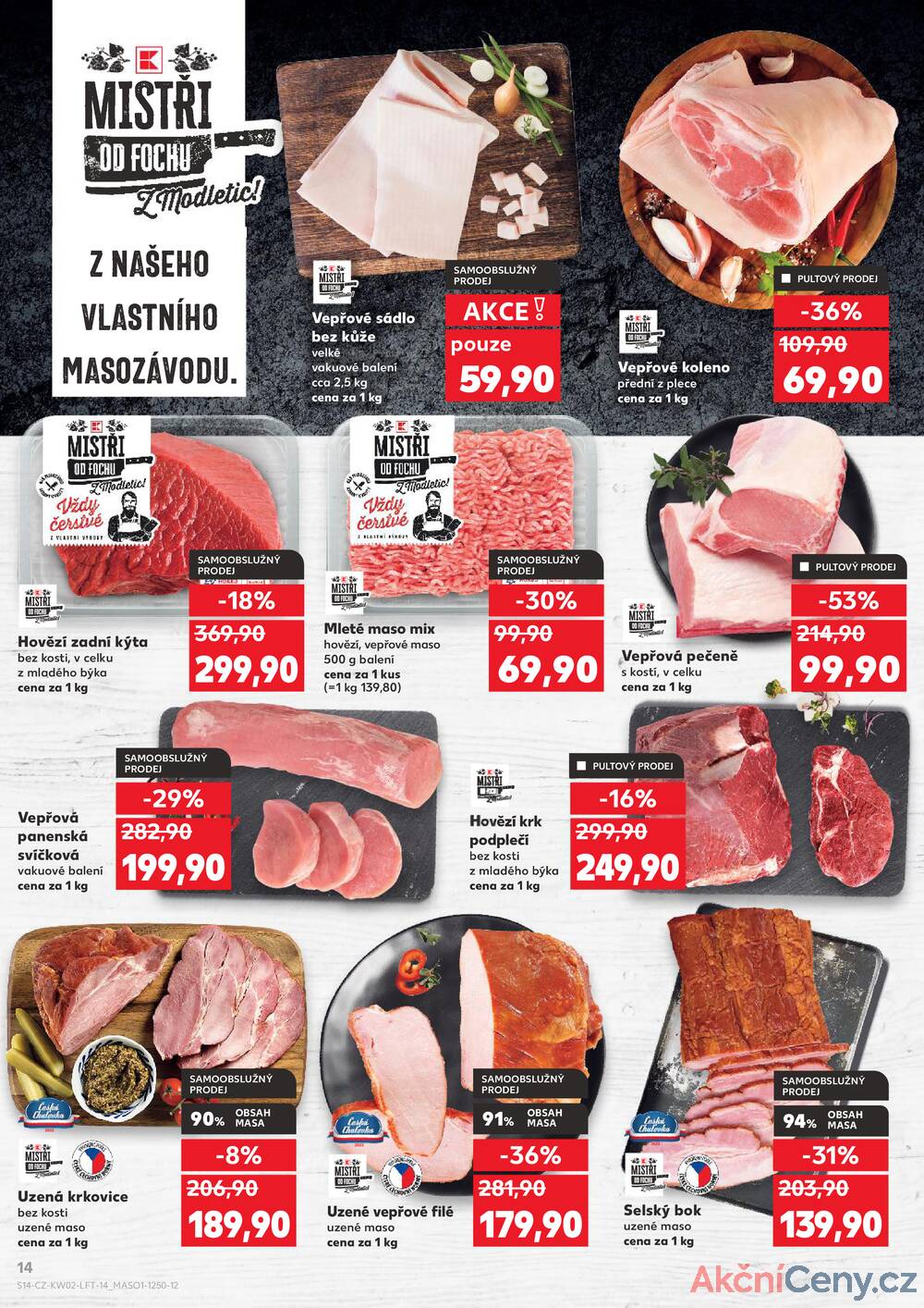 Leták Kaufland - Kaufland 7.1. - 13.1. - Kaufland - Šternberk - strana 14