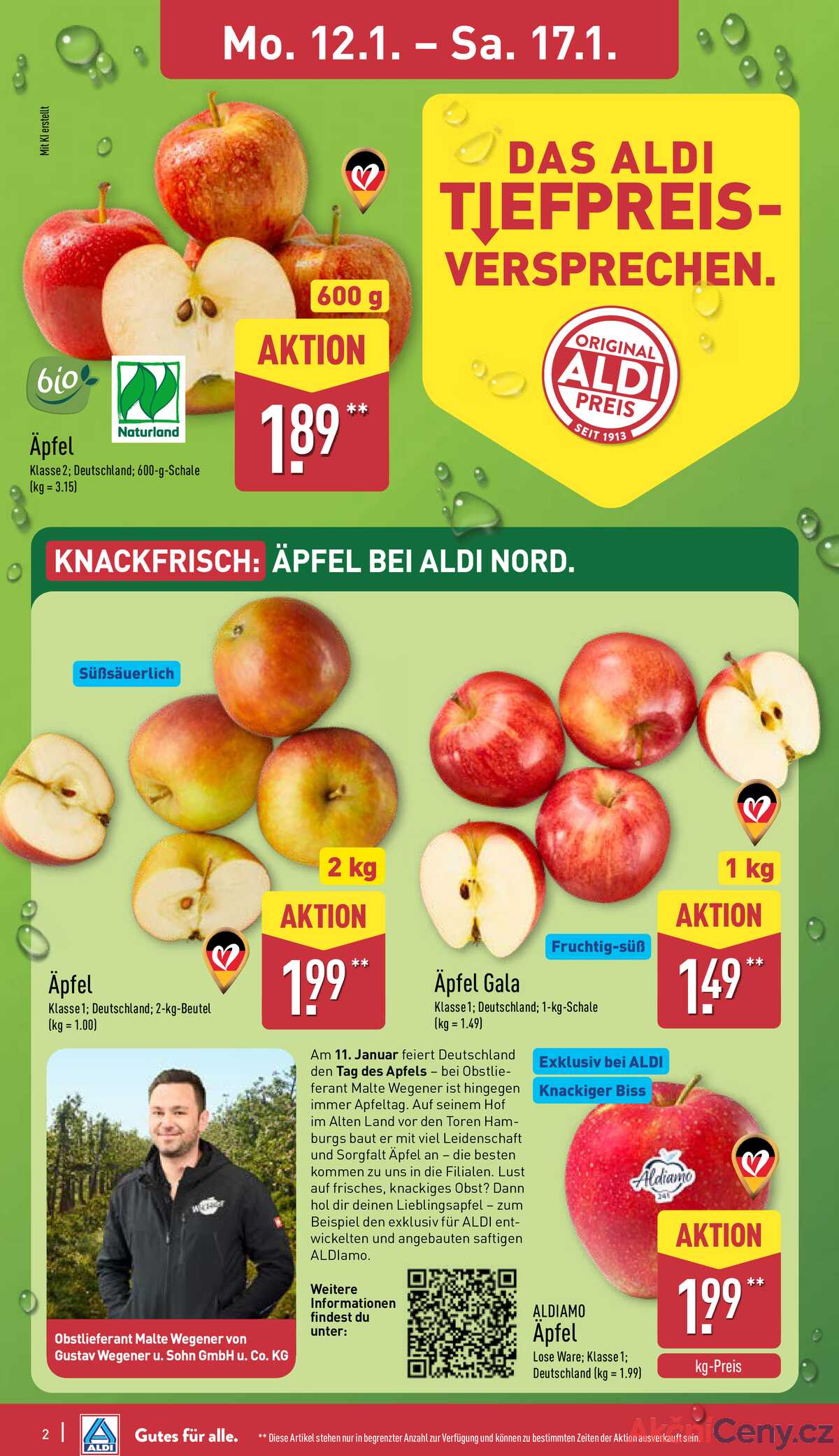 Leták ALDI Německo 12.1.-18.1.2026 strana 2