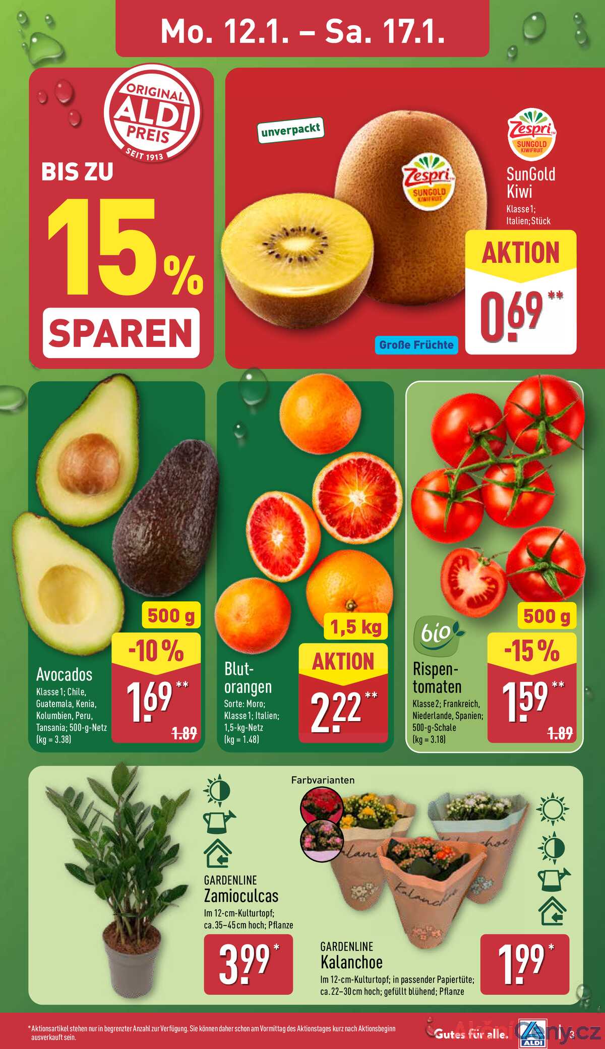 Leták ALDI Německo 12.1.-18.1.2026 strana 3