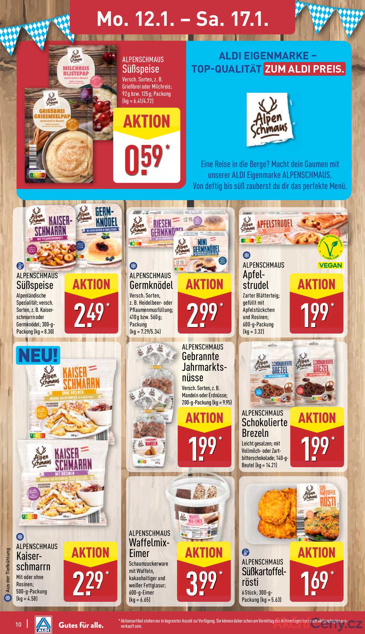 Leták ALDI Německo 12.1.-18.1.2026 strana 10