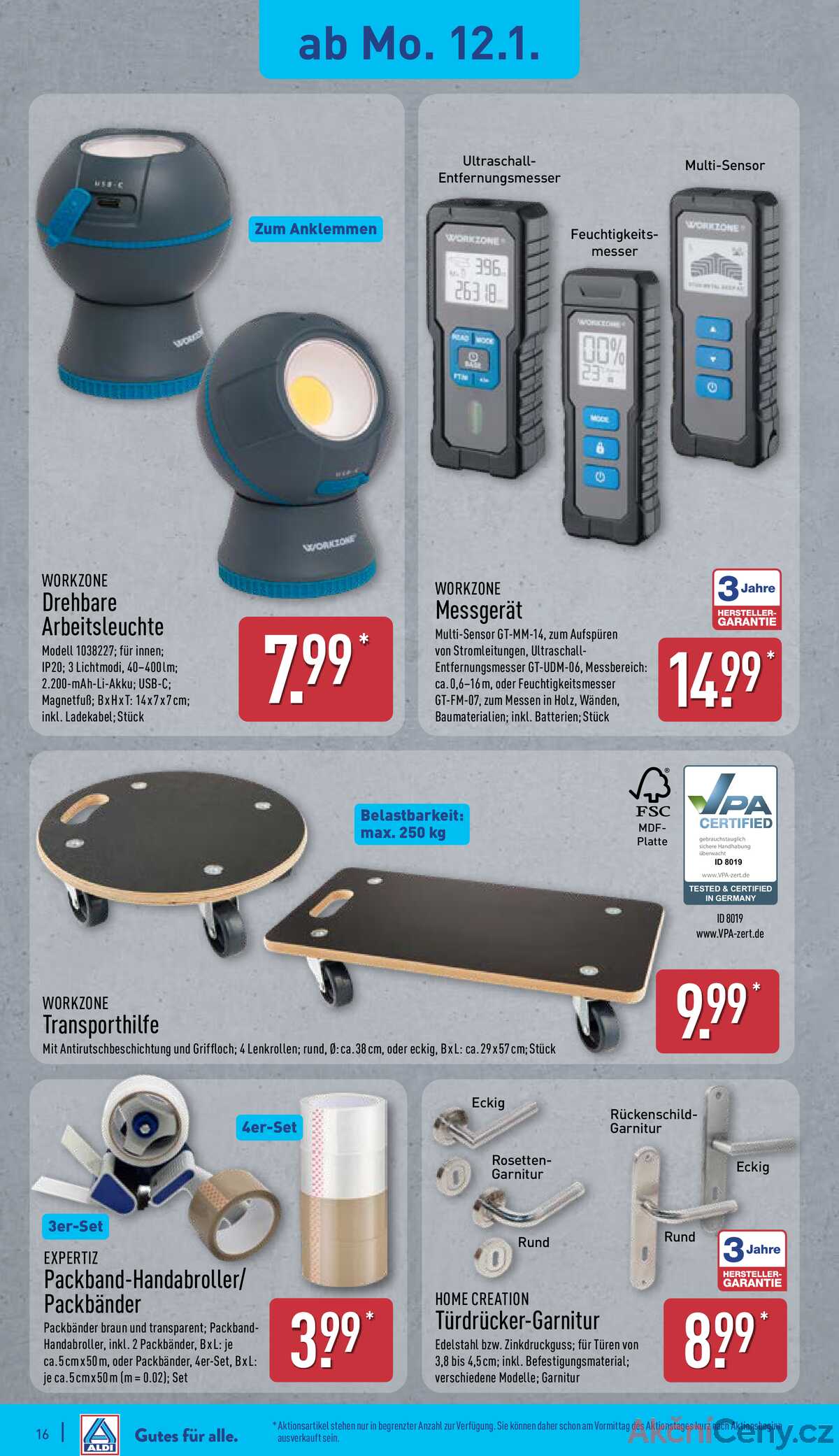 Leták ALDI Německo 12.1.-18.1.2026 strana 18