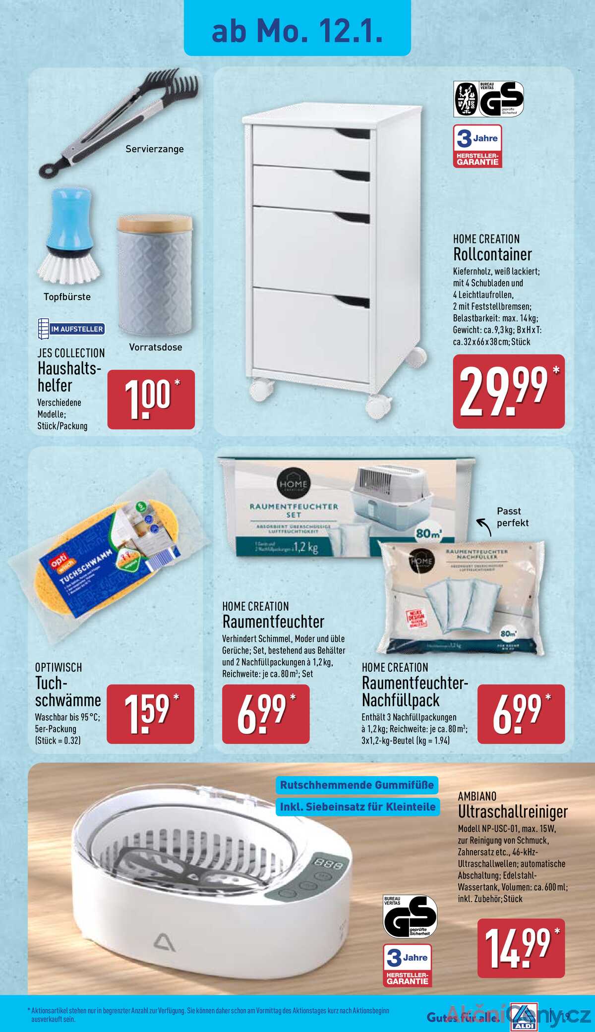 Leták ALDI Německo 12.1.-18.1.2026 strana 21