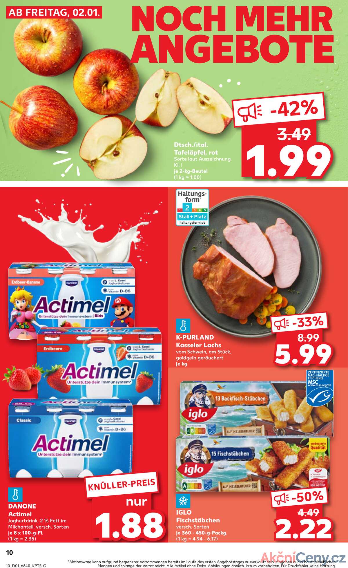 Leták Kaufland Německo 4.1.-7.1.2026 strana 10