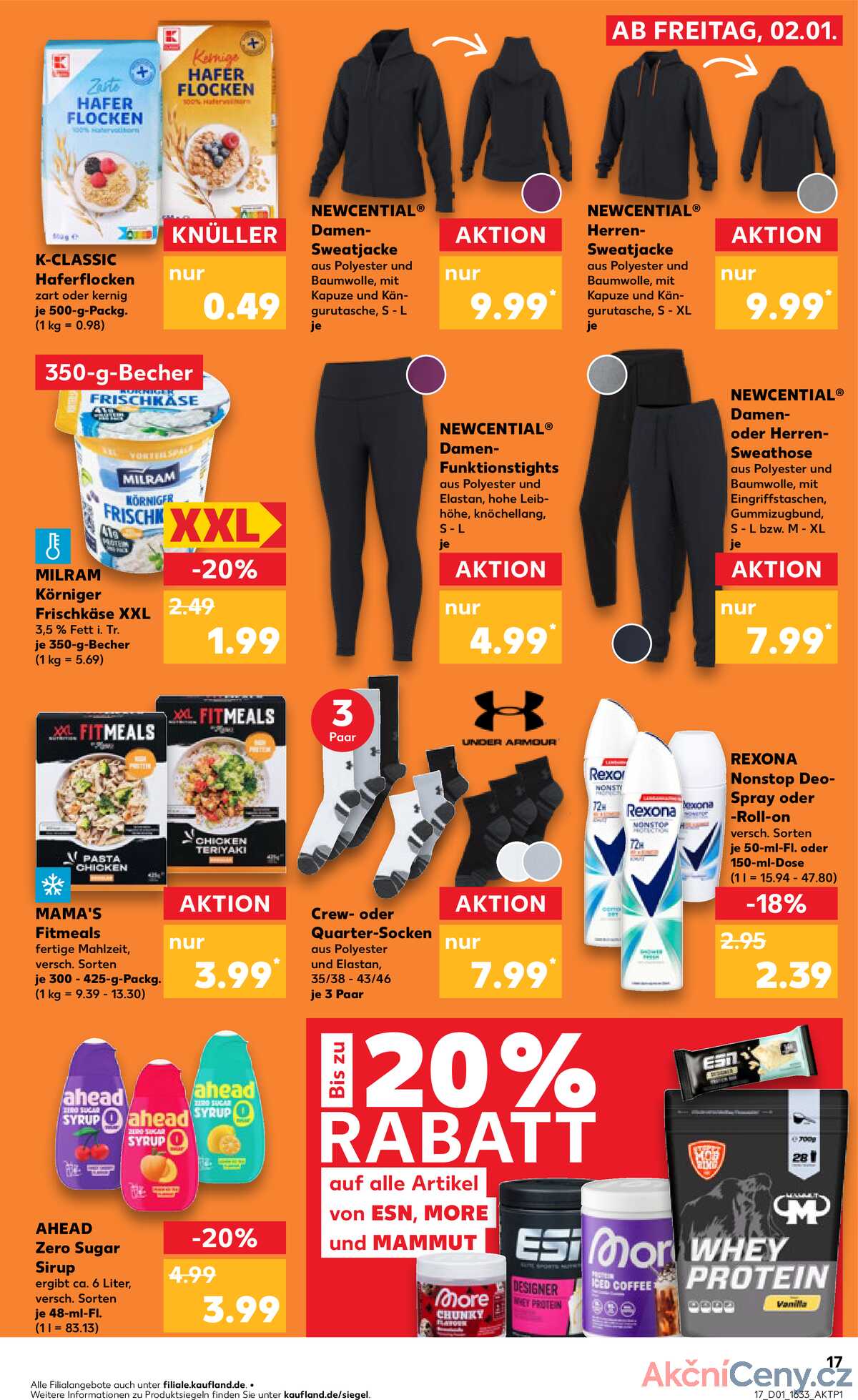 Leták Kaufland Německo 4.1.-7.1.2026 strana 17