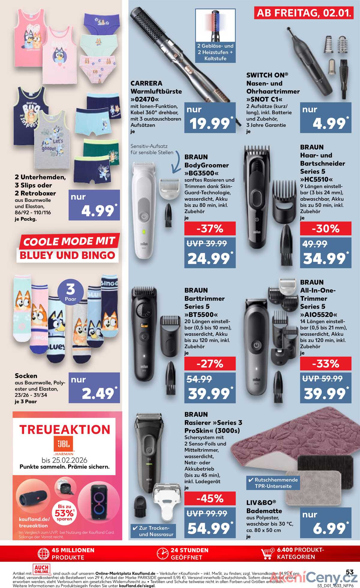 Leták Kaufland Německo 4.1.-7.1.2026 strana 53