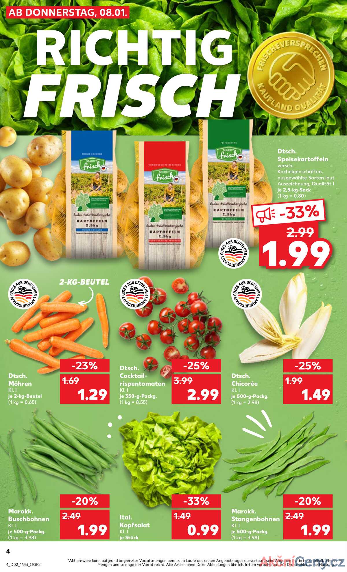 Leták Kaufland Německo 8.1.-14.1.2026 strana 4