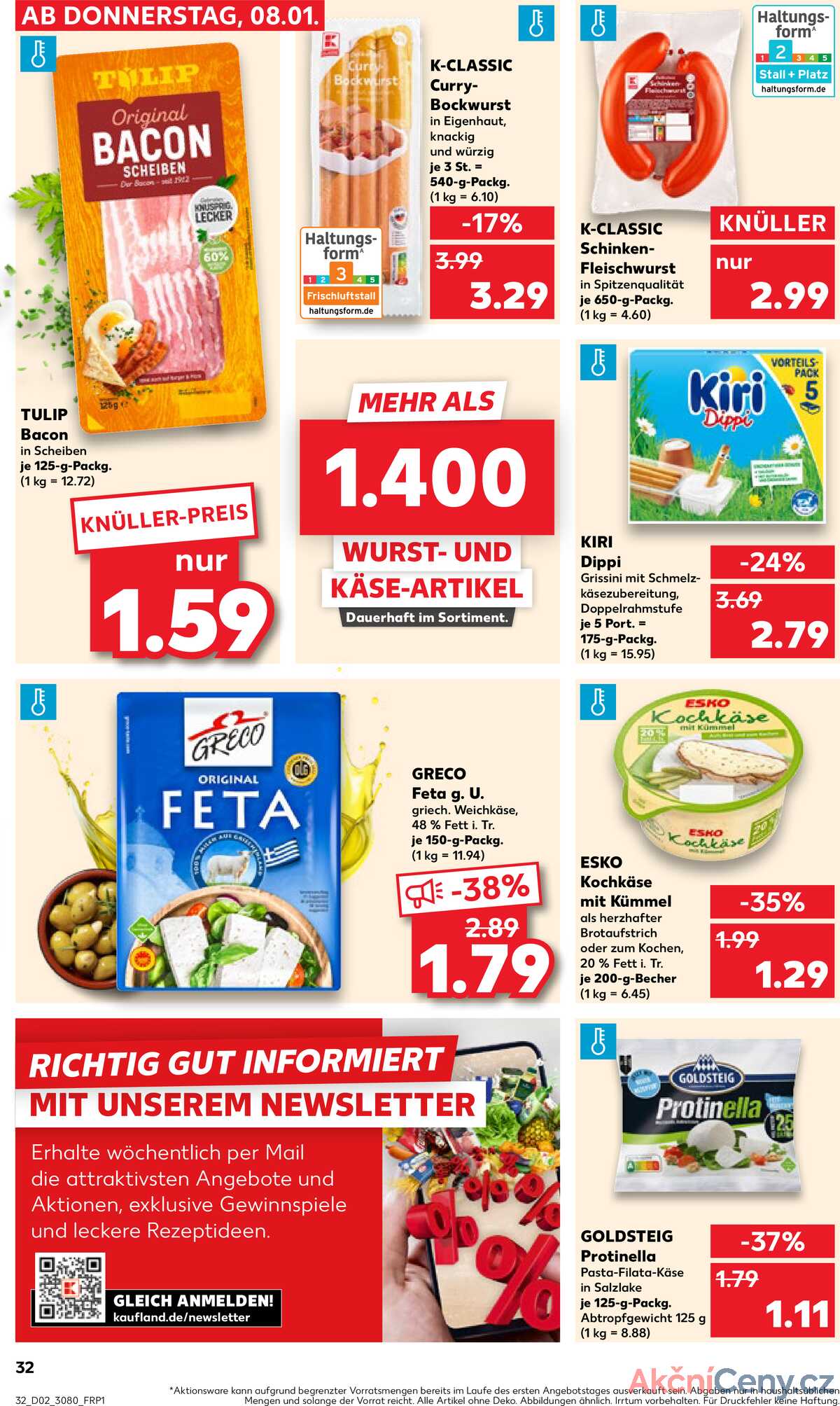 Leták Kaufland Německo 8.1.-14.1.2026 strana 32