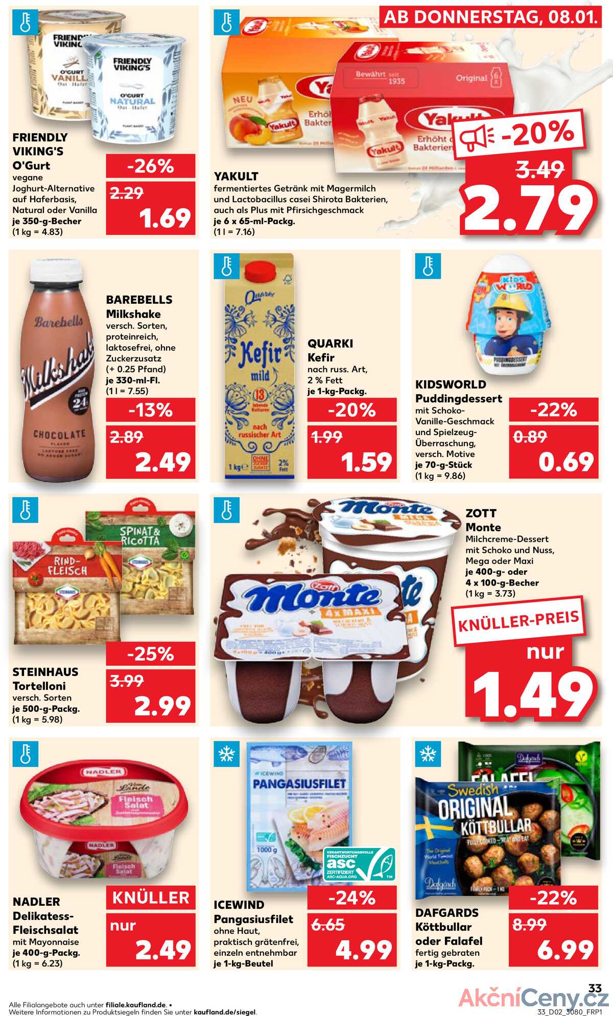 Leták Kaufland Německo 8.1.-14.1.2026 strana 33