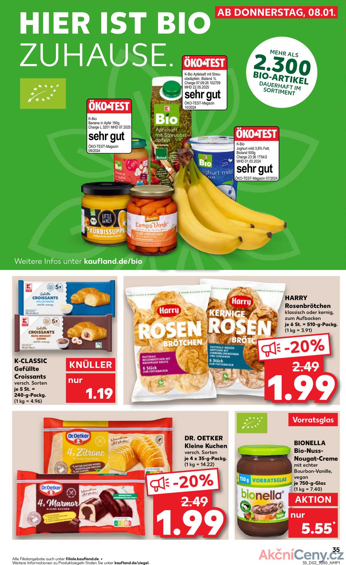 Leták Kaufland Německo 8.1.-14.1.2026 strana 35