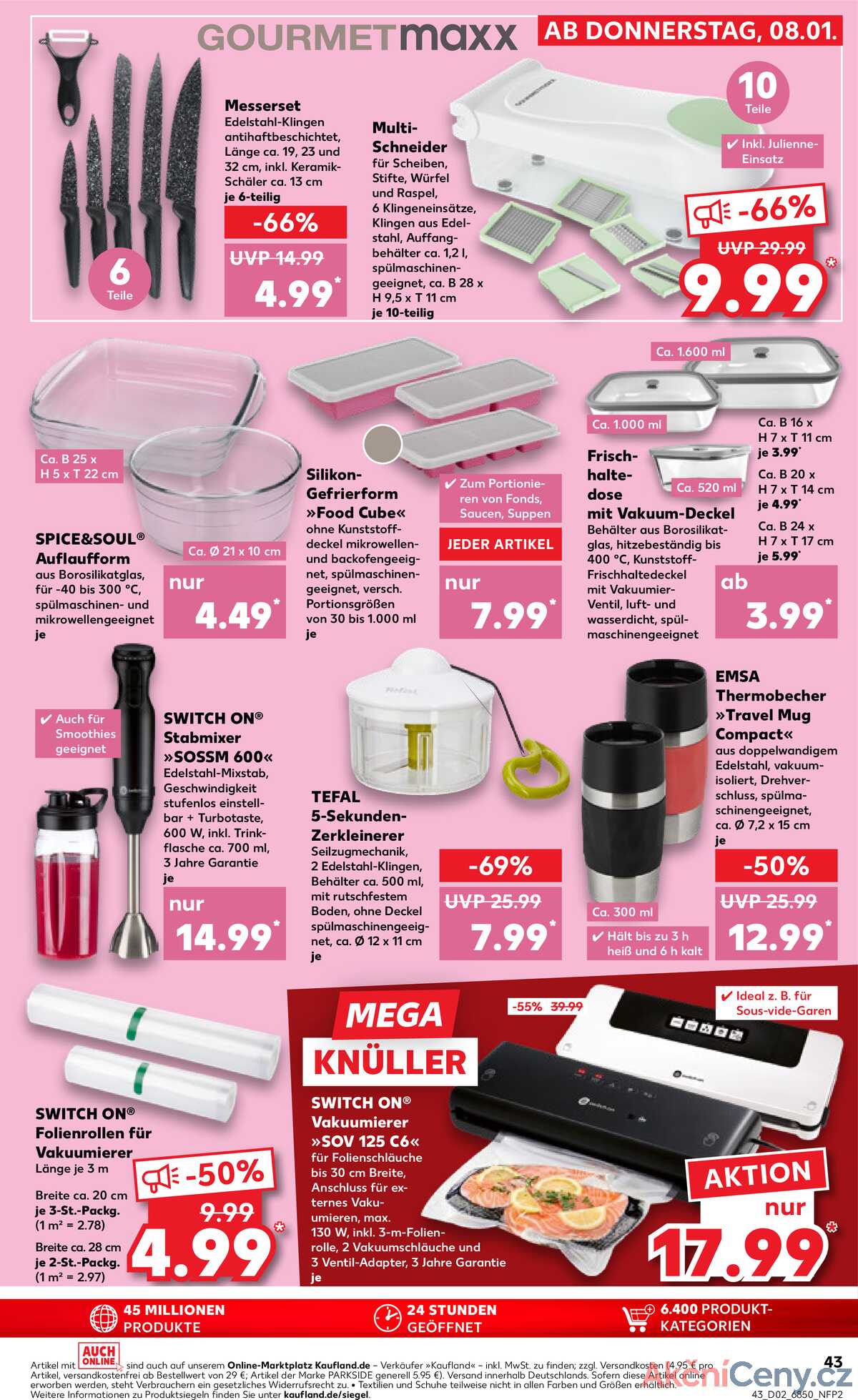 Leták Kaufland Německo 8.1.-14.1.2026 strana 43