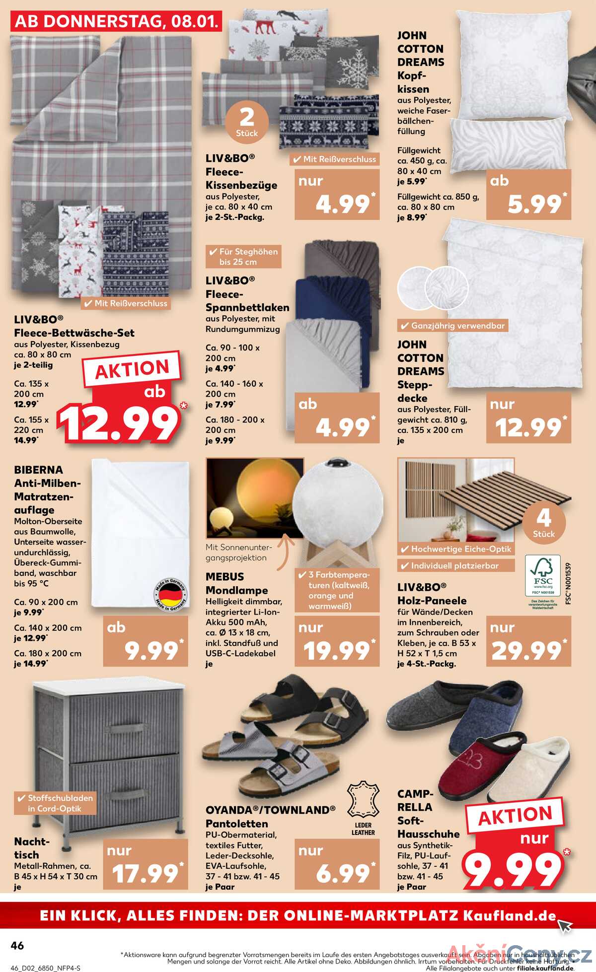 Leták Kaufland Německo 8.1.-14.1.2026 strana 46
