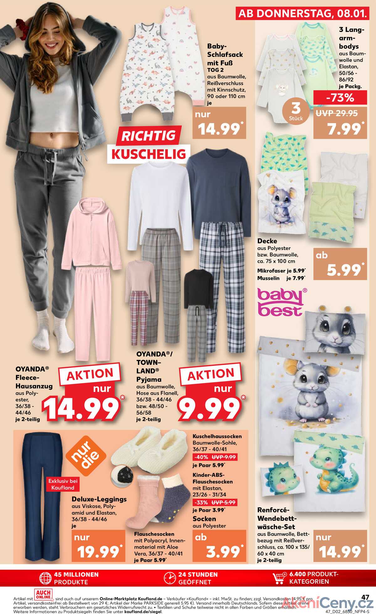 Leták Kaufland Německo 8.1.-14.1.2026 strana 47