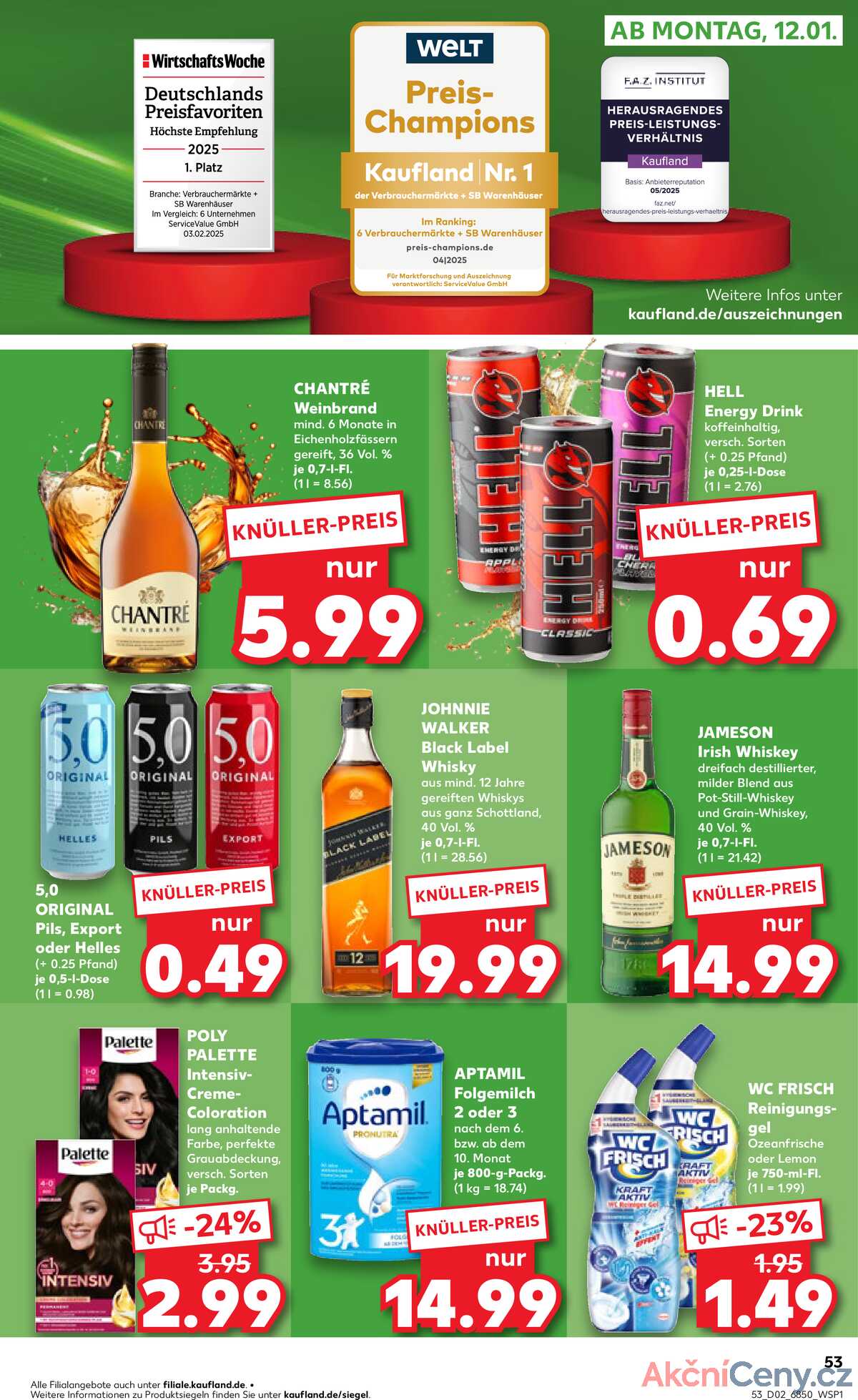 Leták Kaufland Německo 8.1.-14.1.2026 strana 53