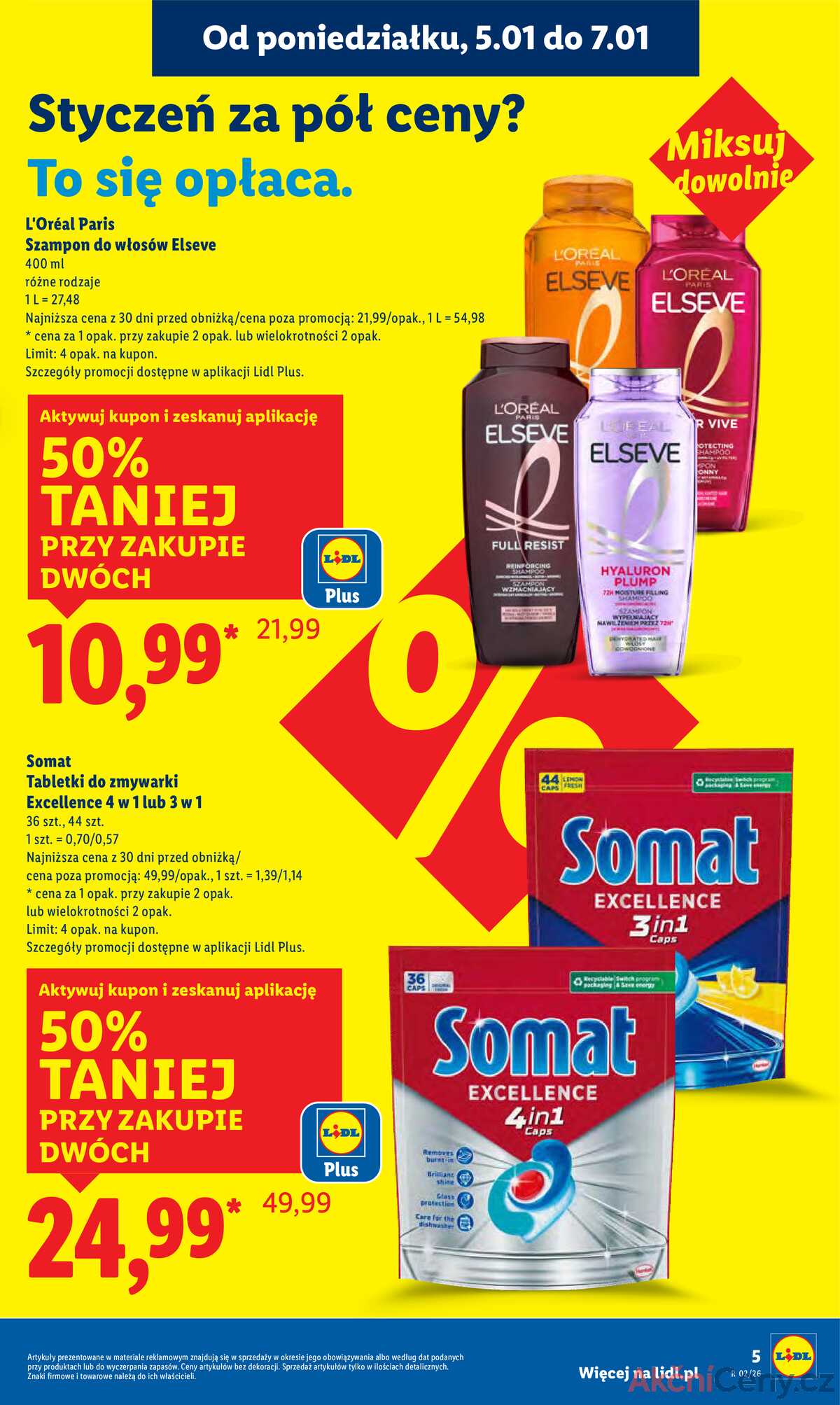 Leták Lidl Polsko 5.1.-7.1.2026 strana 5