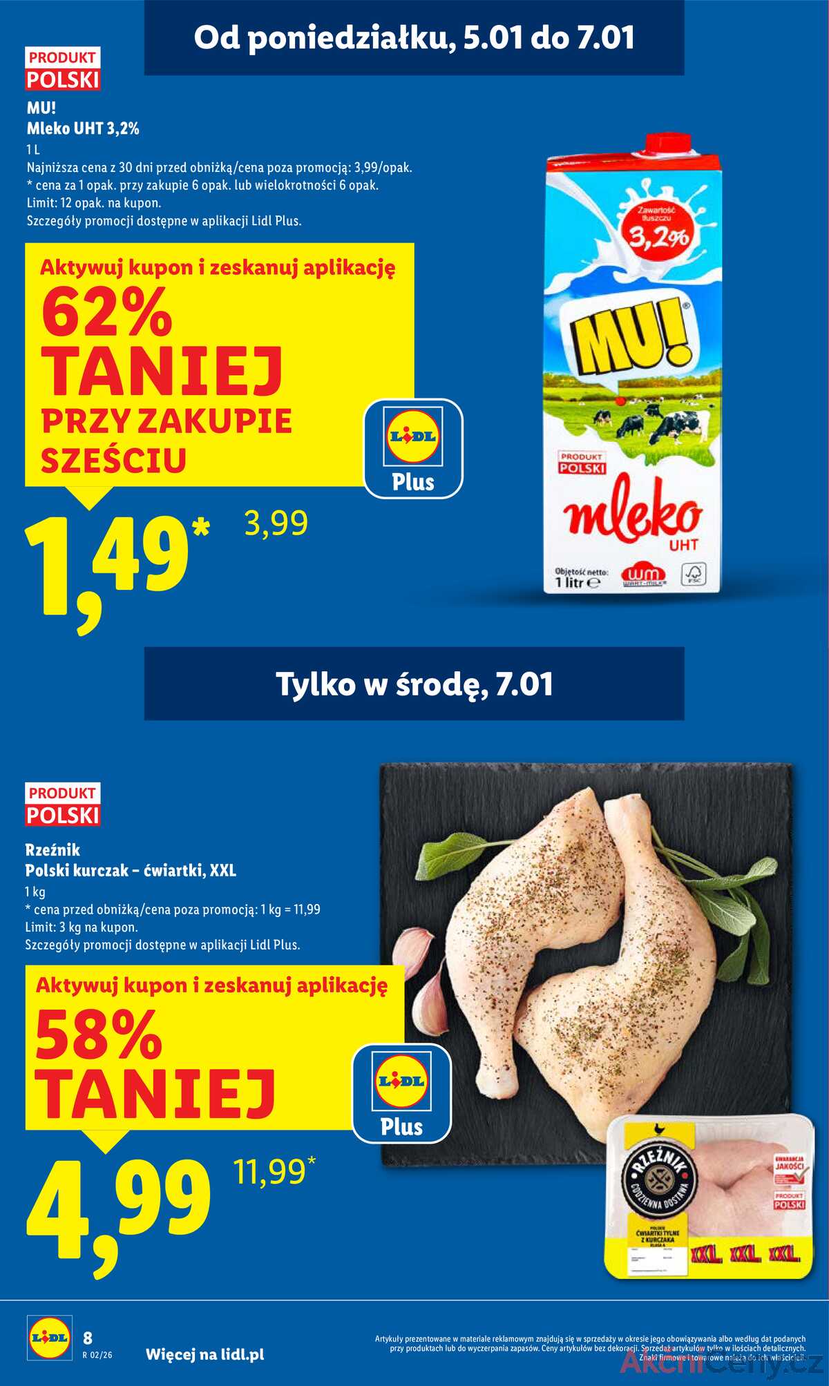 Leták Lidl Polsko 5.1.-7.1.2026 strana 8