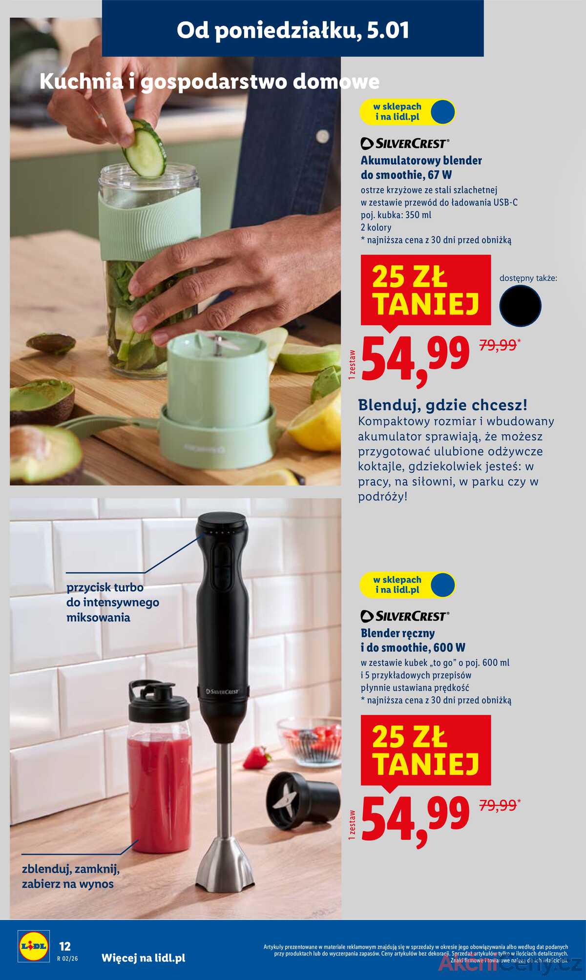 Leták Lidl Polsko 5.1.-7.1.2026 strana 14