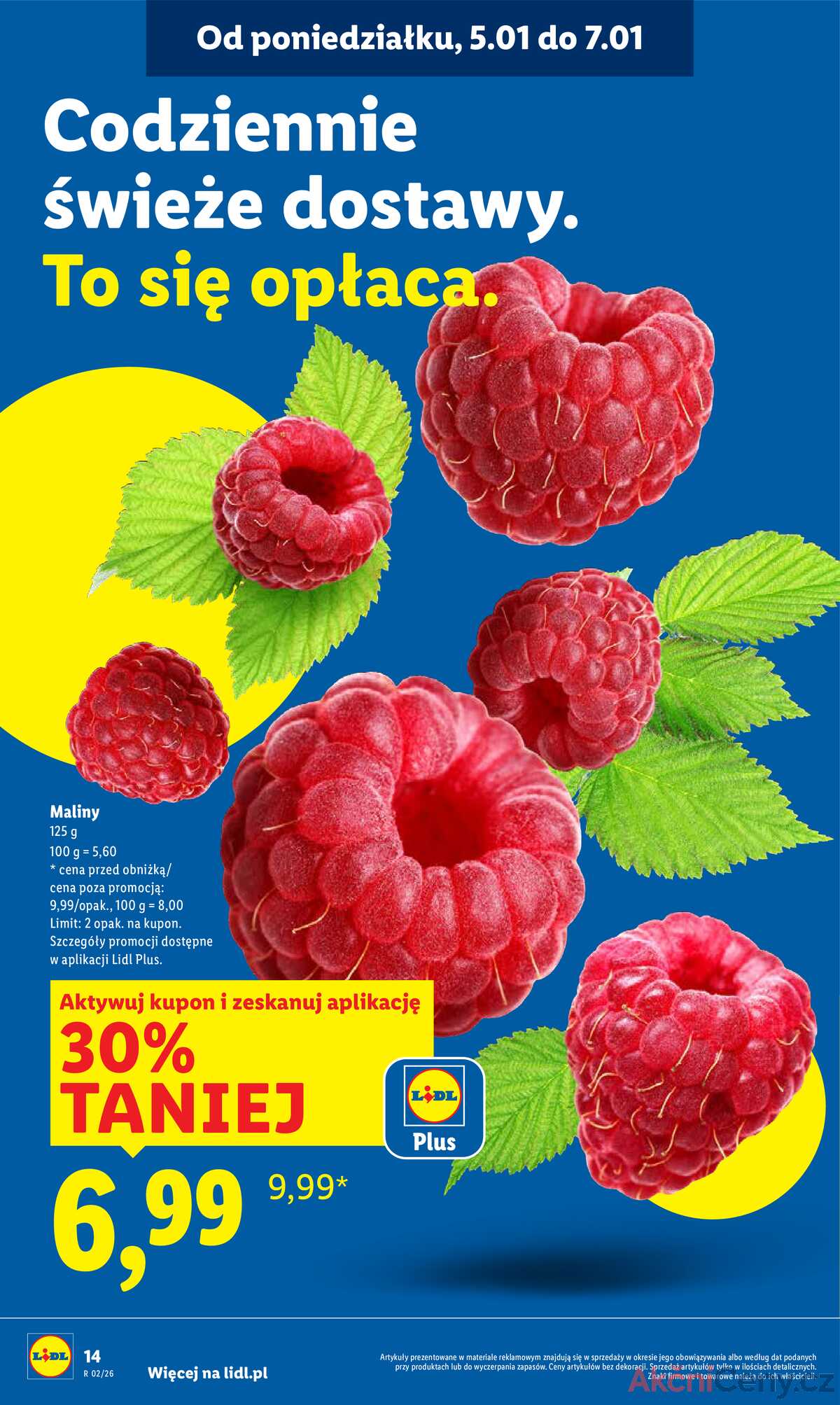 Leták Lidl Polsko 5.1.-7.1.2026 strana 16