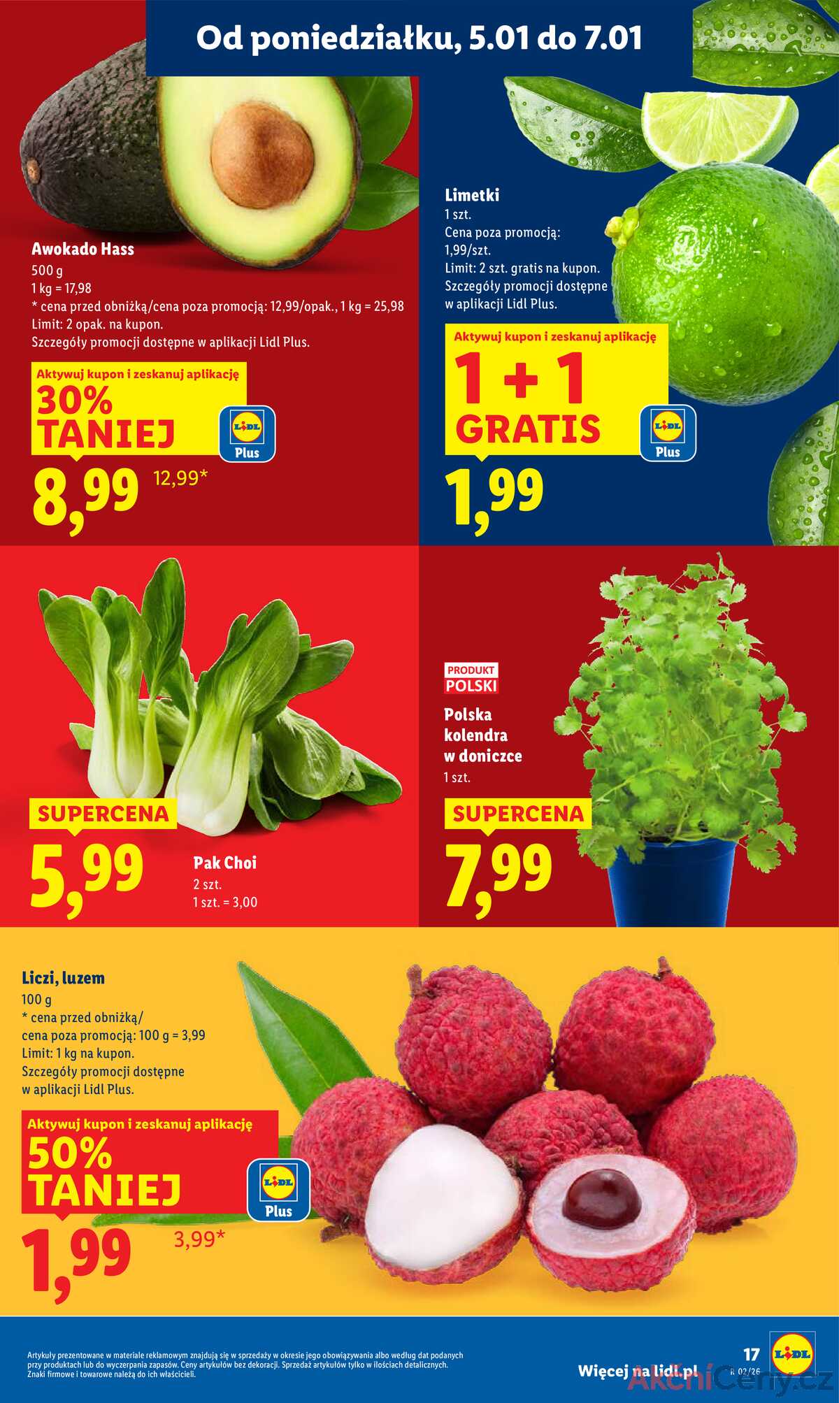 Leták Lidl Polsko 5.1.-7.1.2026 strana 19