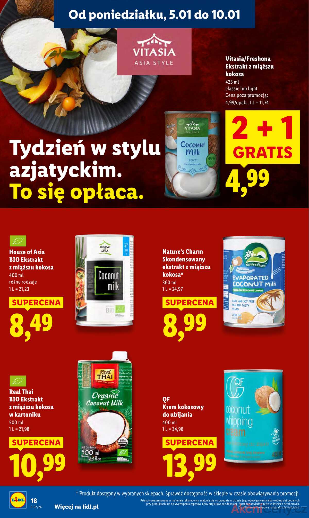 Leták Lidl Polsko 5.1.-7.1.2026 strana 20