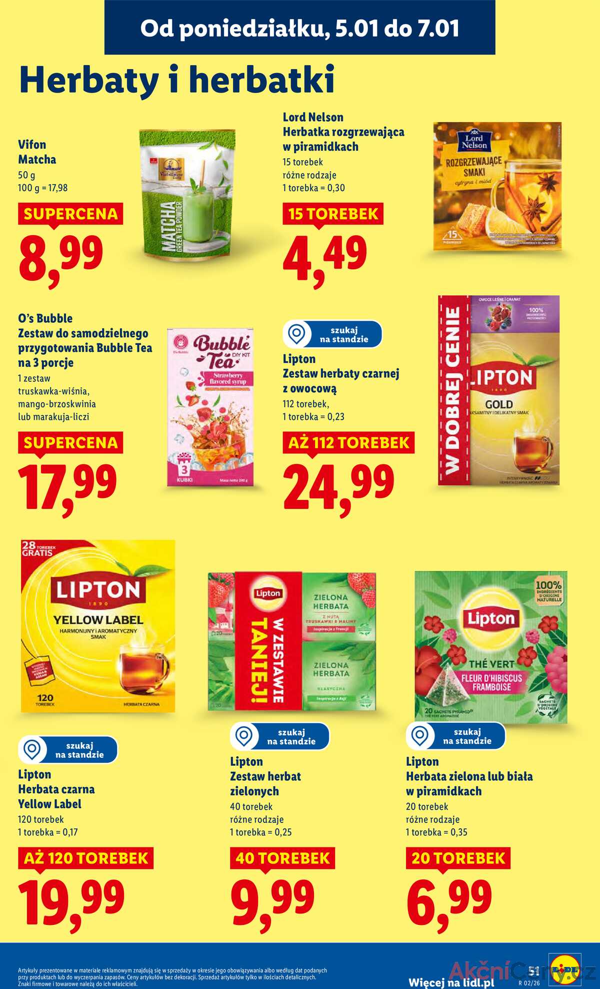 Leták Lidl Polsko 5.1.-7.1.2026 strana 53