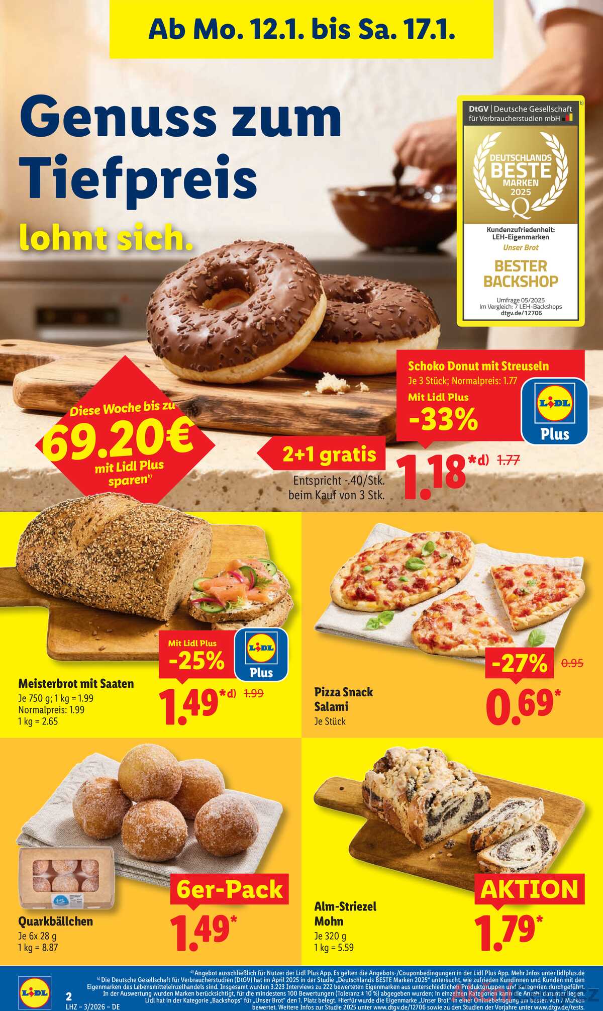 Leták Lidl Německo 12.1.-17.1.2026 strana 12