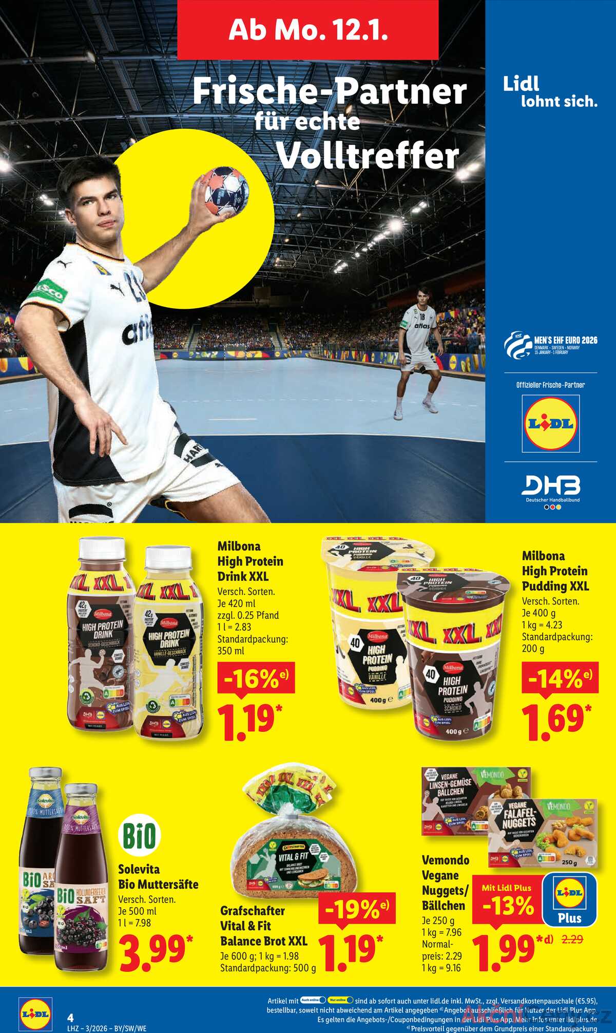 Leták Lidl Německo 12.1.-17.1.2026 strana 14