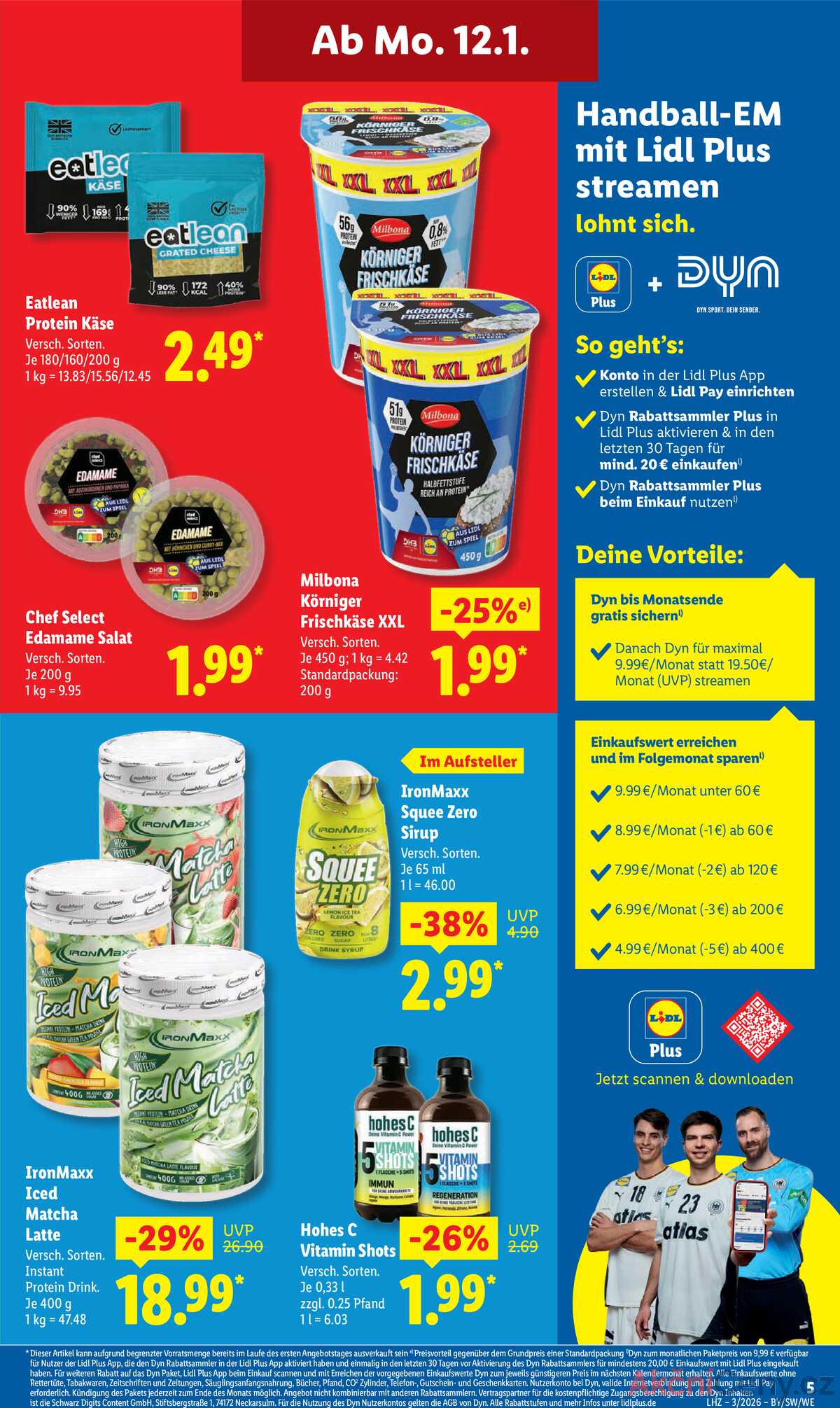 Leták Lidl Německo 12.1.-17.1.2026 strana 15