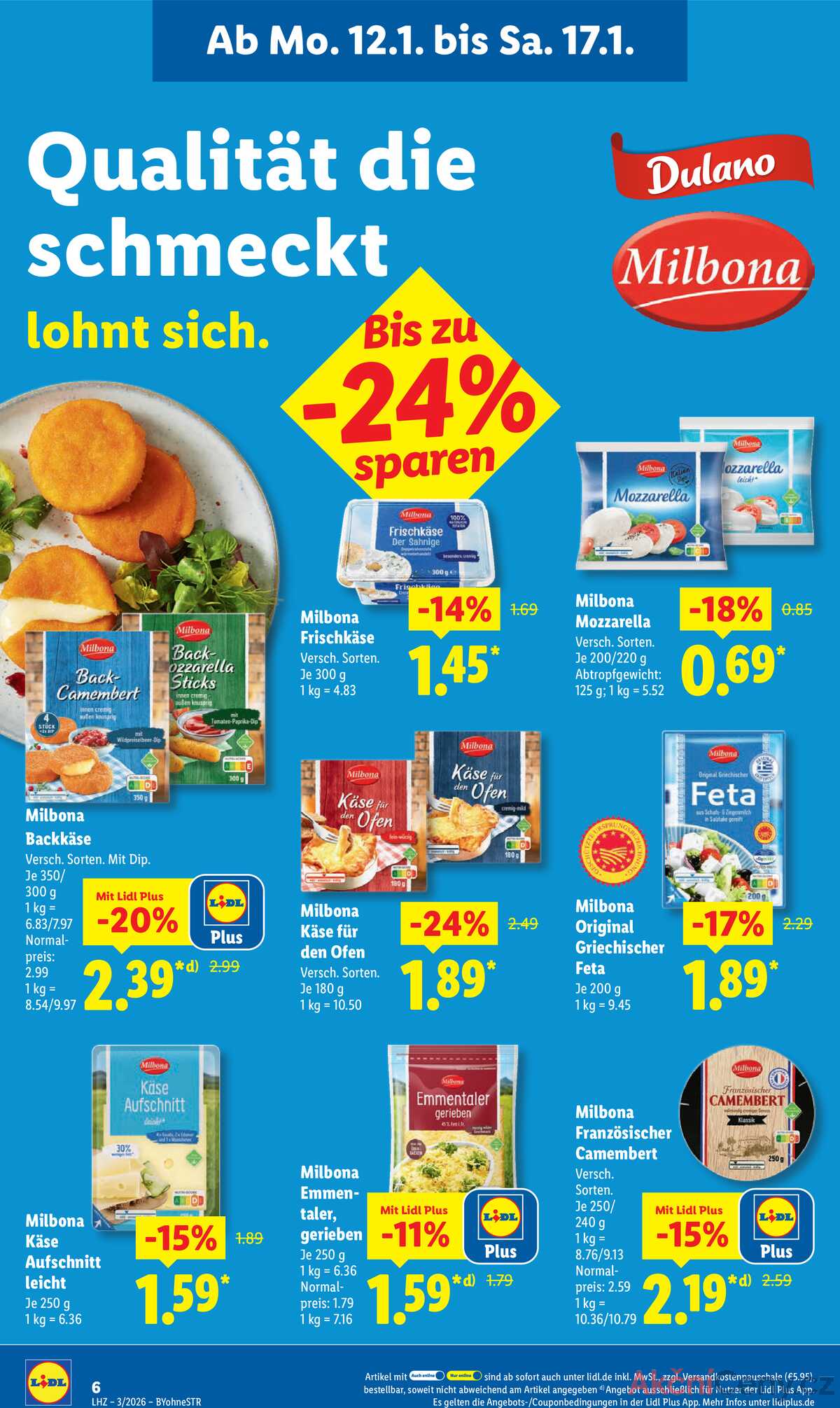 Leták Lidl Německo 12.1.-17.1.2026 strana 20
