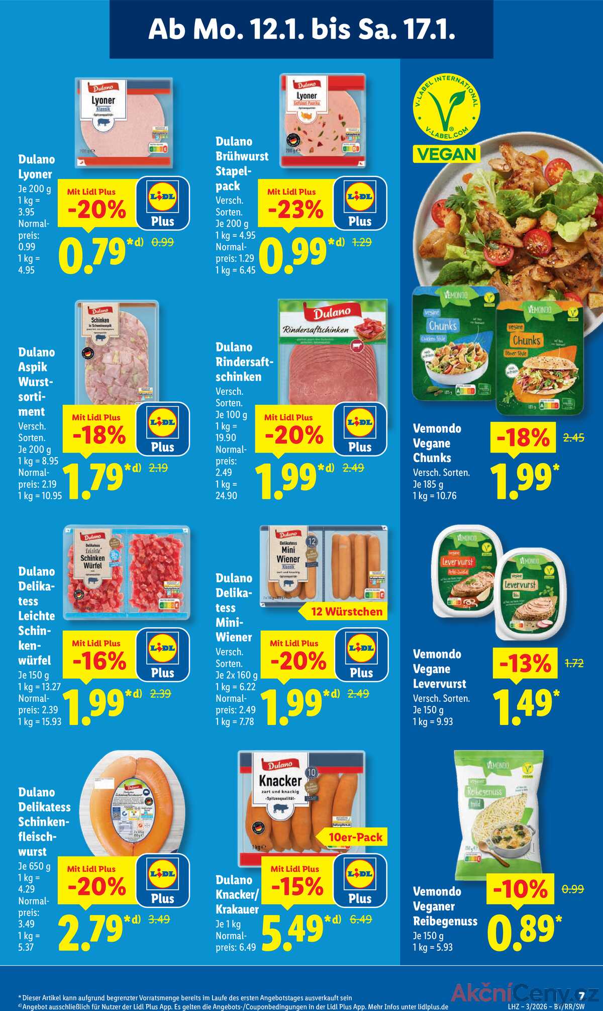 Leták Lidl Německo 12.1.-17.1.2026 strana 21