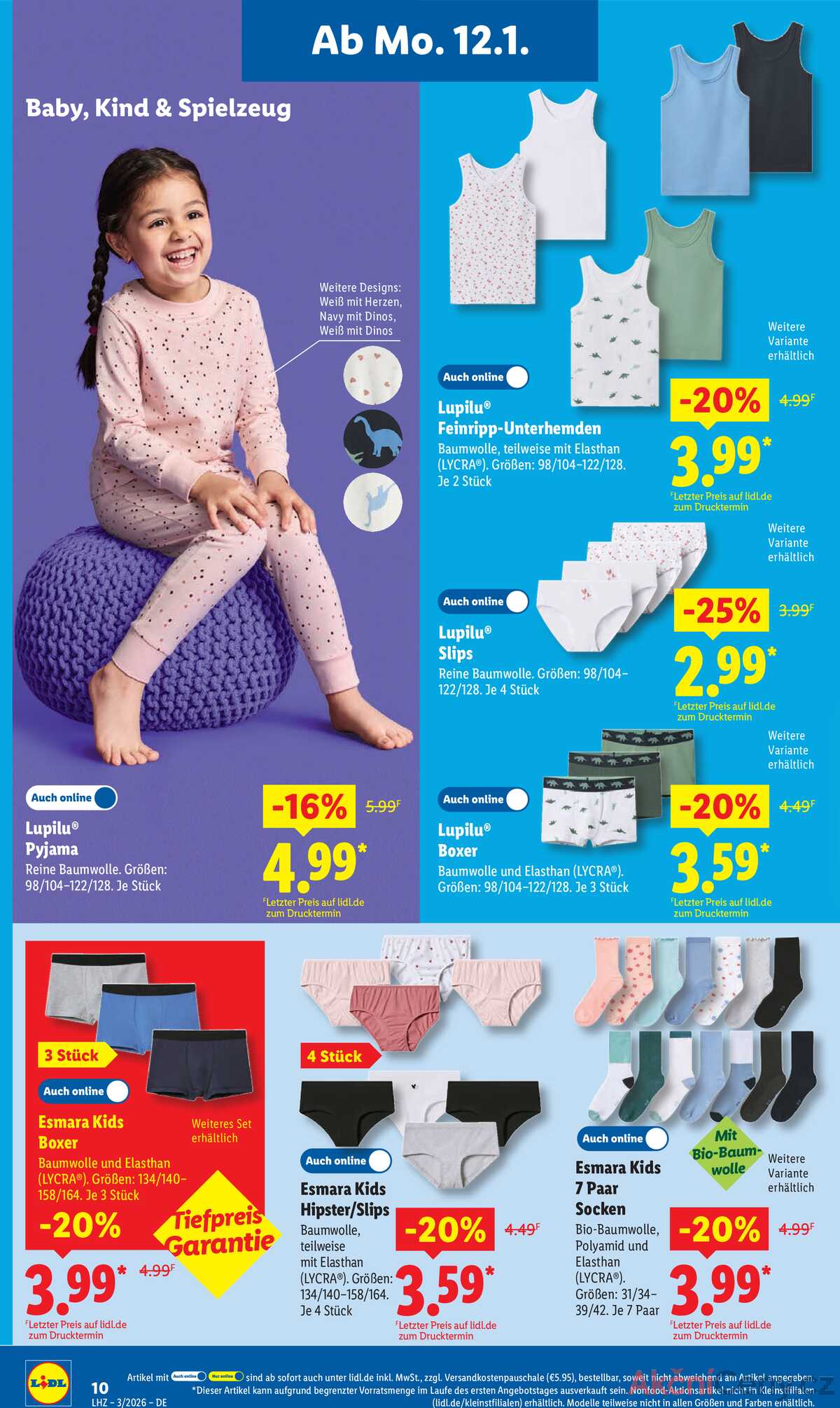 Leták Lidl Německo 12.1.-17.1.2026 strana 28