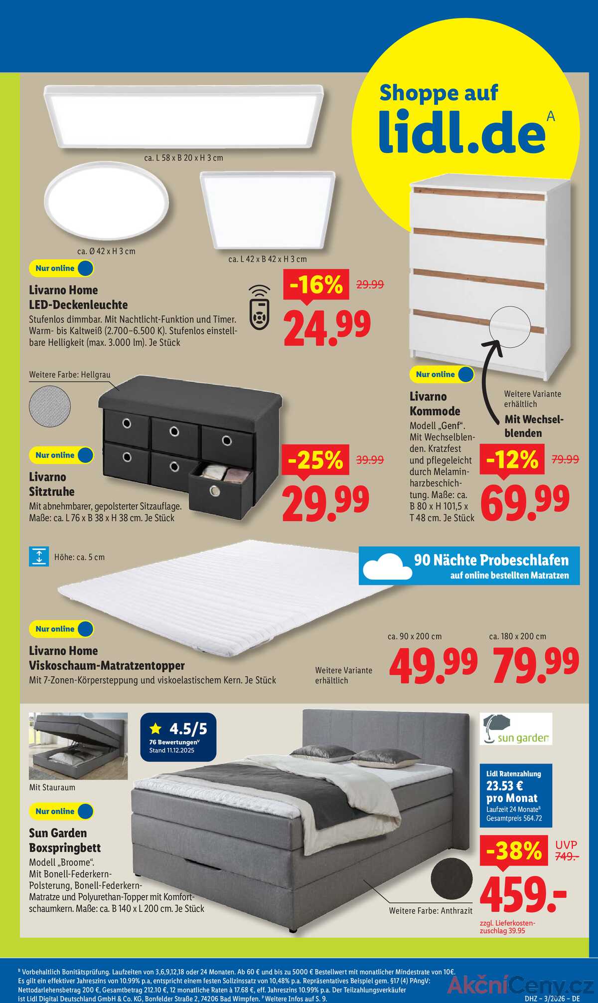 Leták Lidl Německo 12.1.-17.1.2026 strana 39