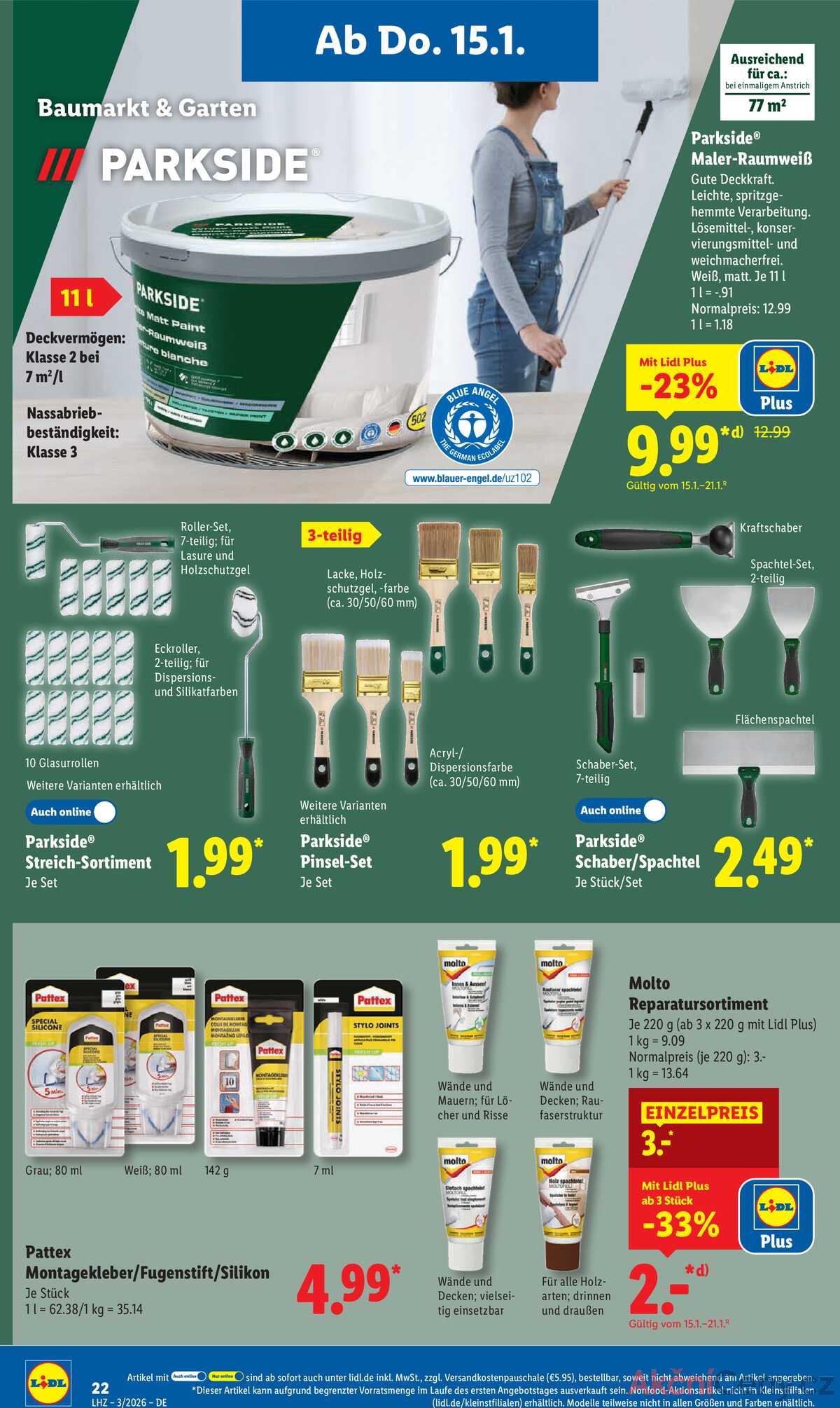 Leták Lidl Německo 12.1.-17.1.2026 strana 44