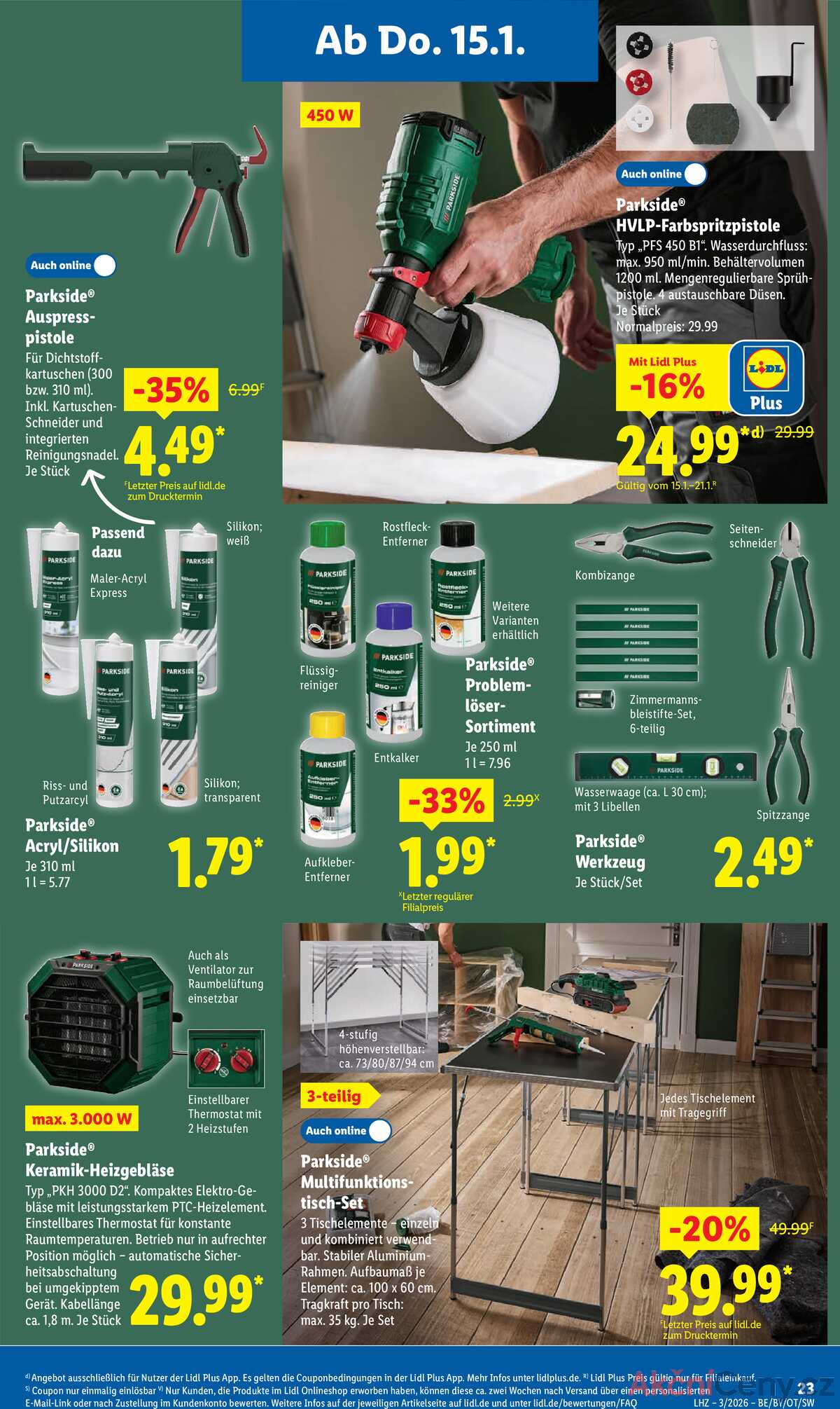 Leták Lidl Německo 12.1.-17.1.2026 strana 45