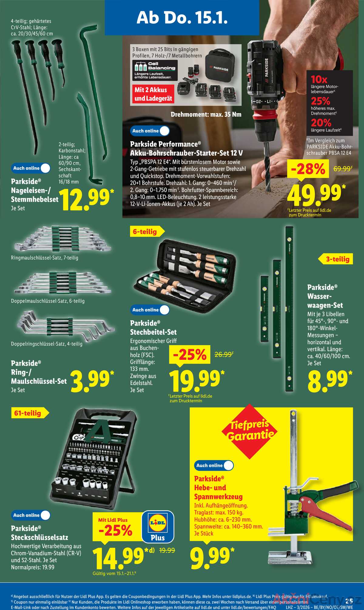 Leták Lidl Německo 12.1.-17.1.2026 strana 47