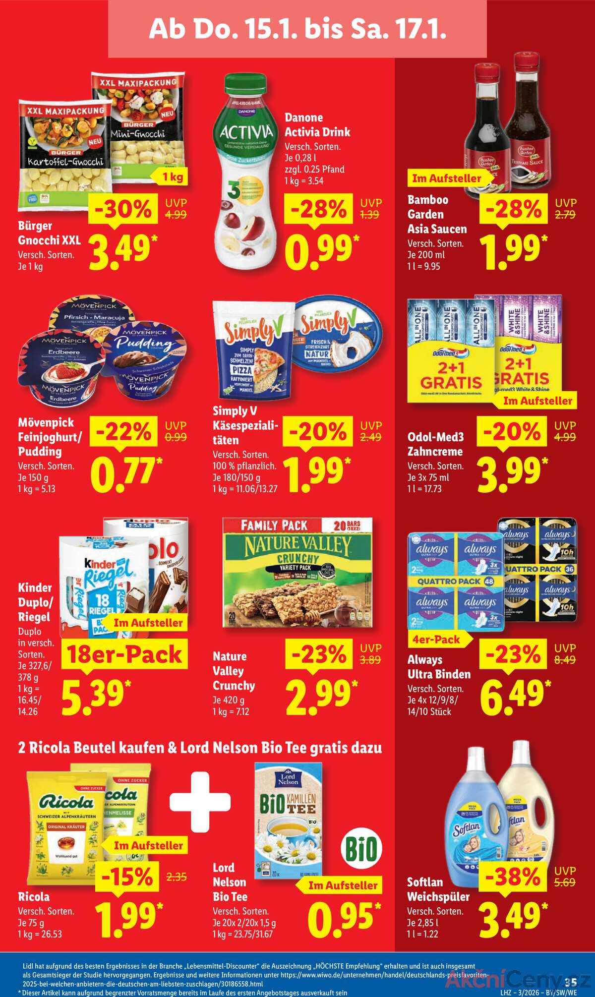 Leták Lidl Německo 12.1.-17.1.2026 strana 61