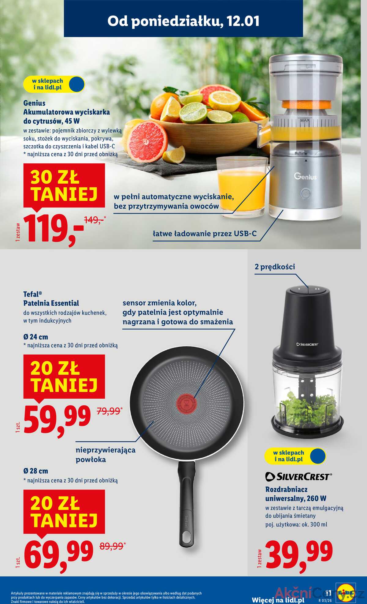 Katalog Lidl Polsko 12.1.-17.1.2026 strana 11
