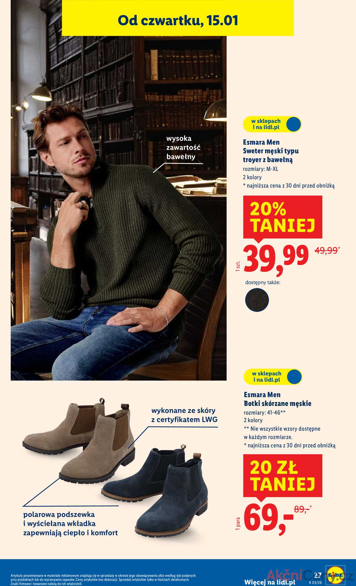 Katalog Lidl Polsko 12.1.-17.1.2026 strana 29